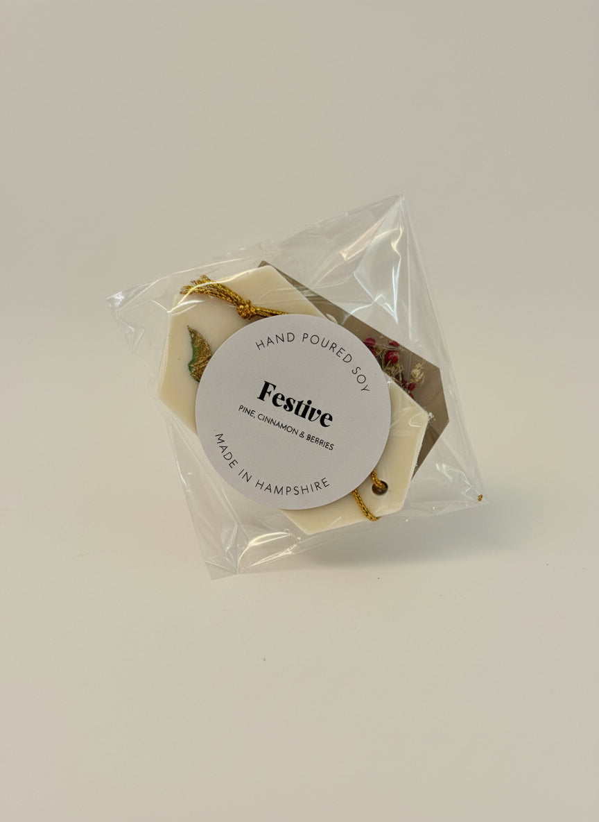 Festive Soy Wax Room Fragrance Bars