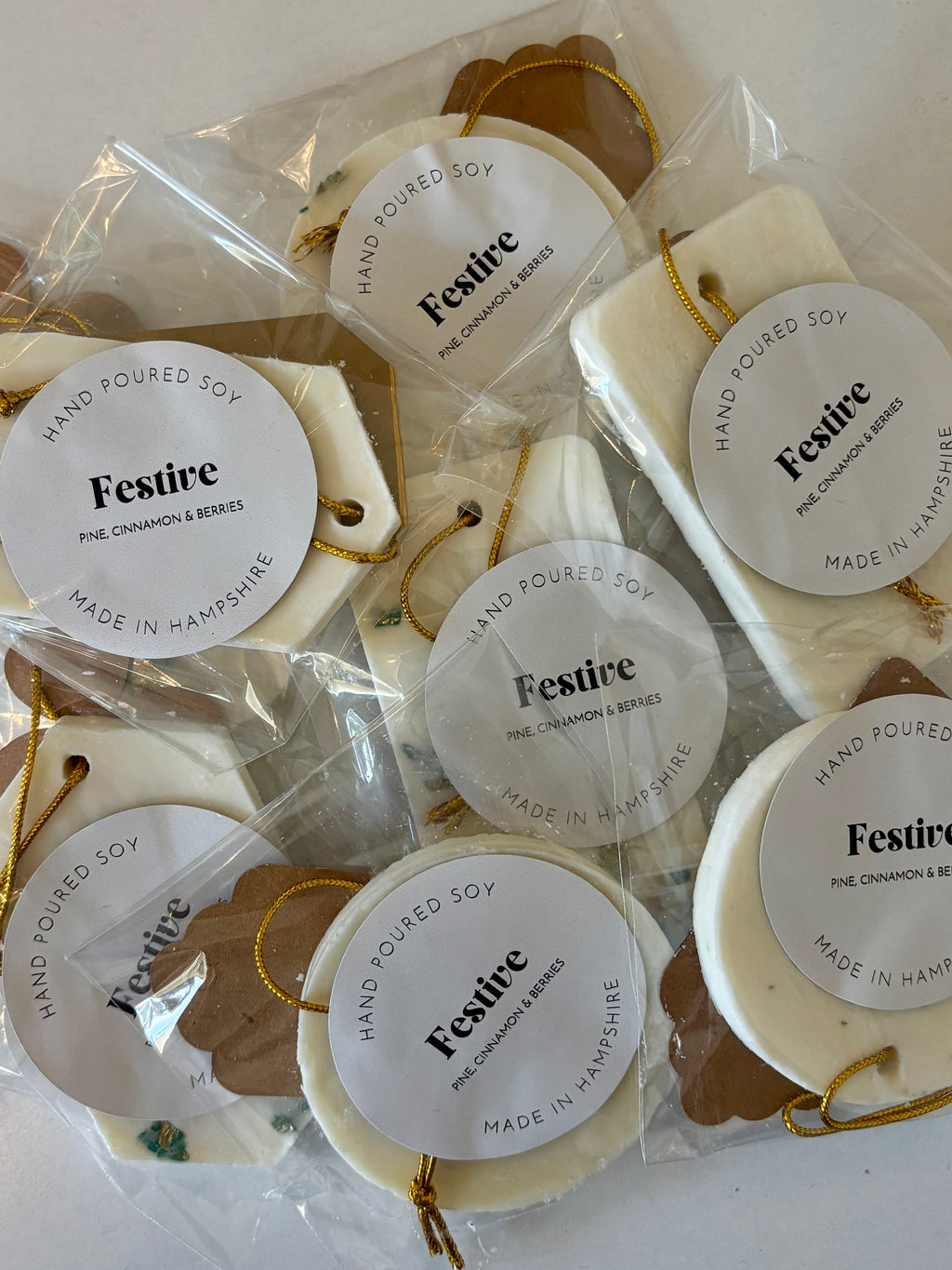 Festive Soy Wax Room Fragrance Bars