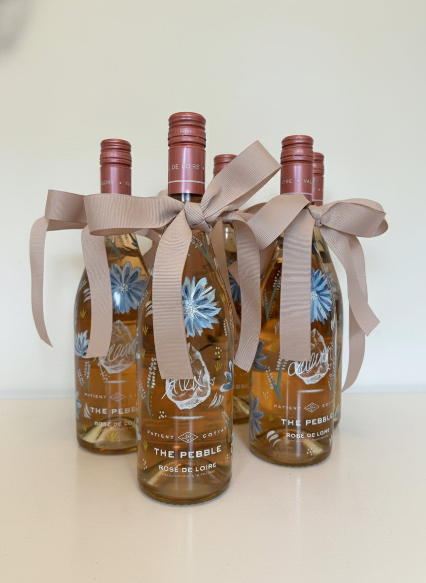 Hand-Painted Celebration Bottles